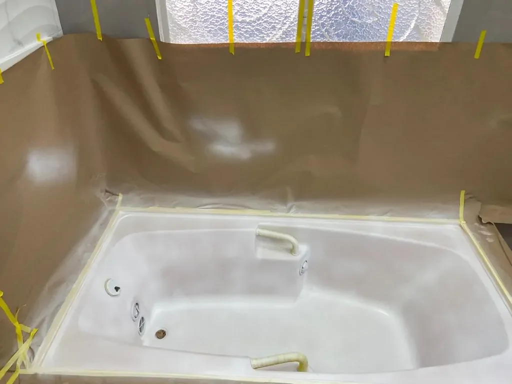Preparação para renovação do acabamento